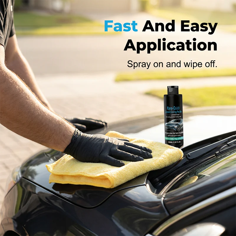 High-Gloss Hydrophobic Nano Ceramic Coating Spray - Image 8
