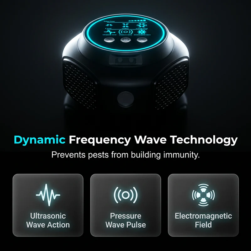 ⚡【High-Power Ultrasonic Pest Repeller】— Rats and cockroaches will leave on their own—no chemicals, no killing! 🚫🐭 - Image 3