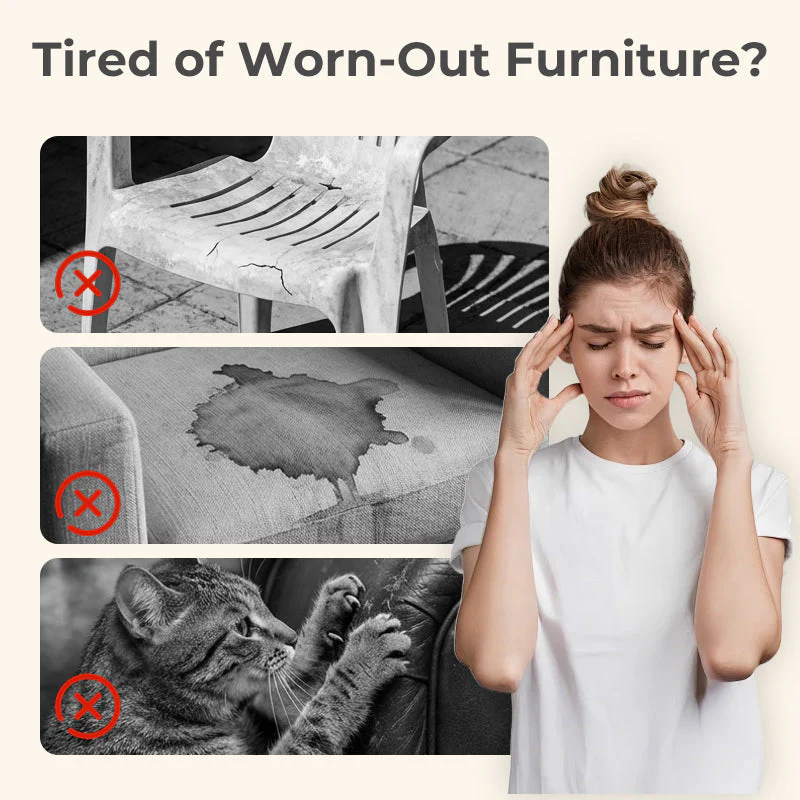 High-Stretch Soft Curved Chair Cover - Image 2
