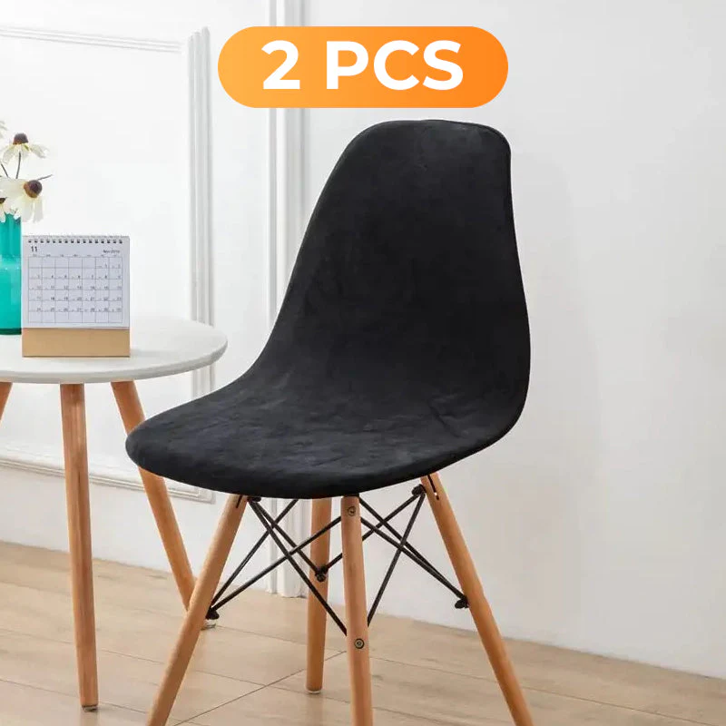 High-Stretch Soft Curved Chair Cover - Image 24