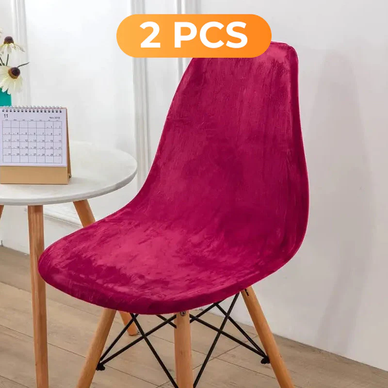 High-Stretch Soft Curved Chair Cover - Image 25