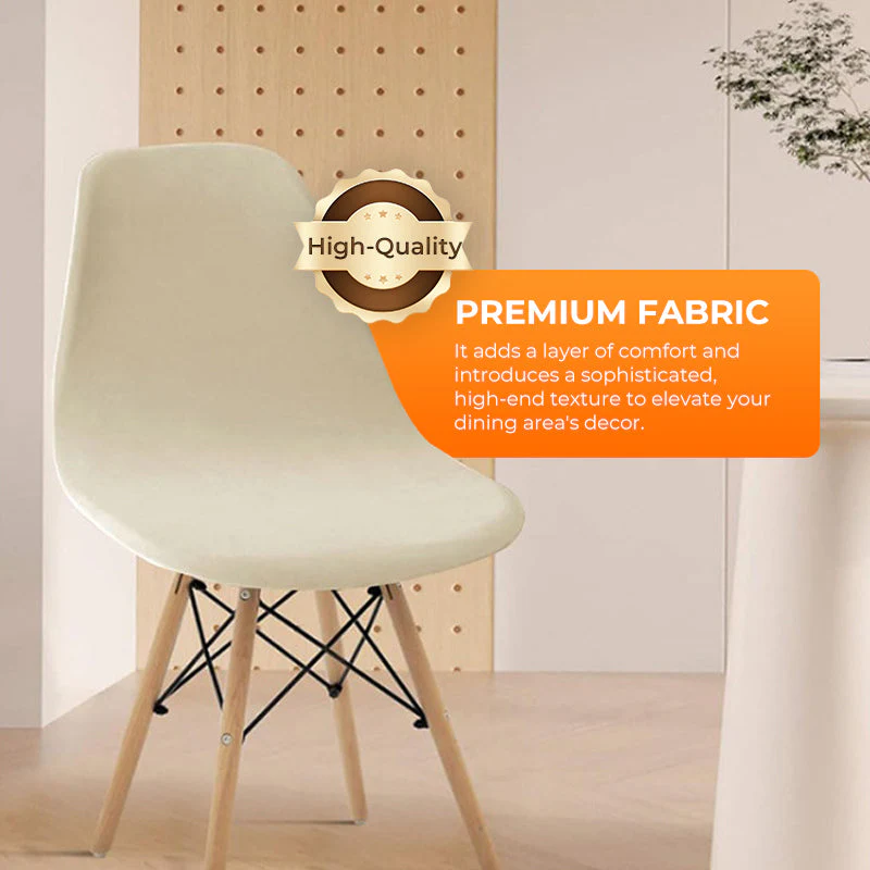 High-Stretch Soft Curved Chair Cover - Image 7