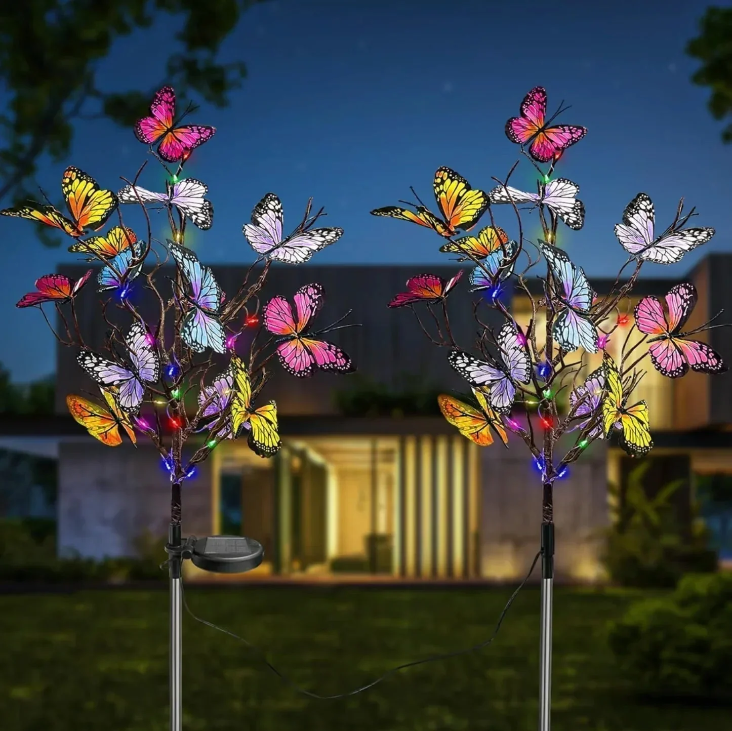 🥳2026 HOT SALE🥳💞50K+ SOLD!💥50% Off for a Limited Time!🌧️ 🦋 Breathe Life into Your Garden Day & Night. Solar Butterfly Lights with Dual Modes – Automatic Magic. ✨💐 - Image 2