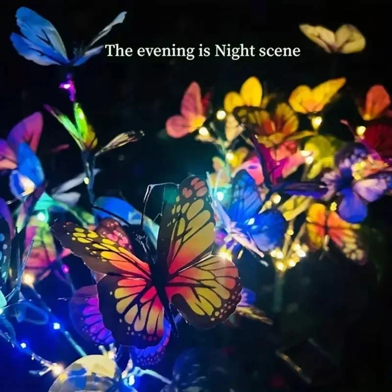 🥳2026 HOT SALE🥳💞50K+ SOLD!💥50% Off for a Limited Time!🌧️ 🦋 Breathe Life into Your Garden Day & Night. Solar Butterfly Lights with Dual Modes – Automatic Magic. ✨💐 - Image 6