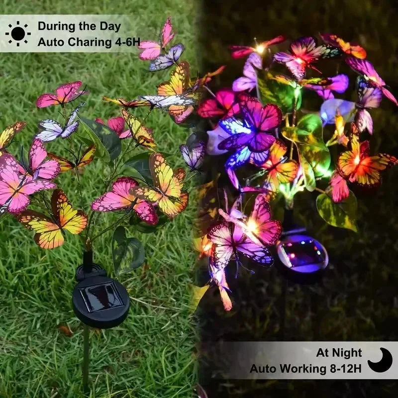 🥳2026 HOT SALE🥳💞50K+ SOLD!💥50% Off for a Limited Time!🌧️ 🦋 Breathe Life into Your Garden Day & Night. Solar Butterfly Lights with Dual Modes – Automatic Magic. ✨💐 - Image 7