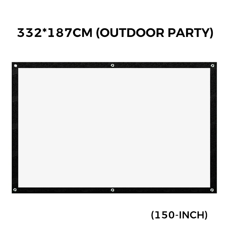 🥳2026 HOT SALE🥳💞50K+ SOLD!✨ High Definition Projection Screen - 120-inch Diagonal with Matte White Surface for Crystal Clear Home Cinema Experience 🎬🌟 - Image 10