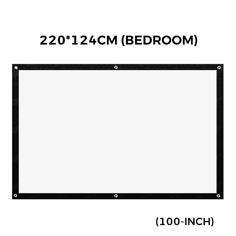 🥳2026 HOT SALE🥳💞50K+ SOLD!✨ High Definition Projection Screen - 120-inch Diagonal with Matte White Surface for Crystal Clear Home Cinema Experience 🎬🌟 - Image 11