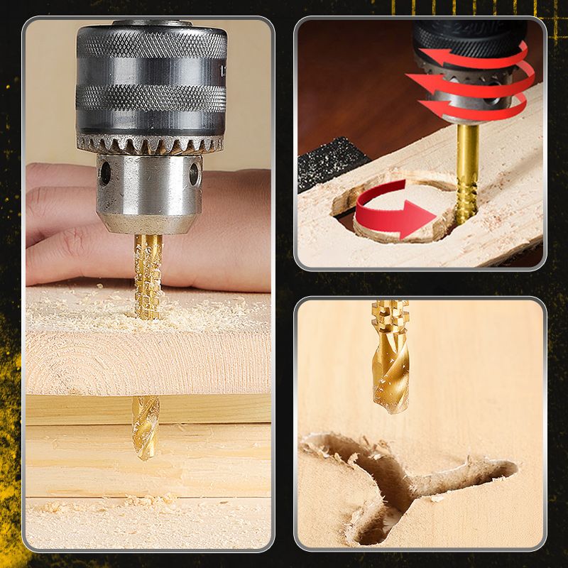 ⚙️ Twist Drill Bit Set – High-Speed Steel, Titanium-Coated & Multi-Material Ready 🧰 - Image 4