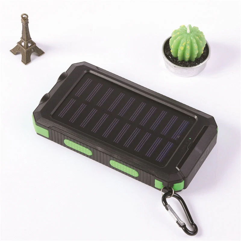 🔥10000mAh Portable Solar Power Bank, Solar Powered Charger with Dual LED Flashlights, Power Bank for Travel, Camping - Image 13