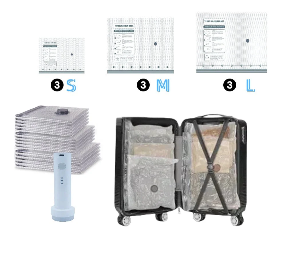 🔥 X7 Cordless Travel Vacuum Bag Set - Image 9
