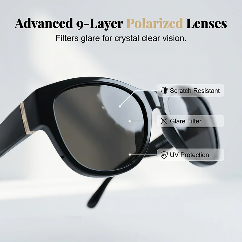 🕶️👓 50% OFF! Attention, glasses wearers: these oversized sunglasses slide right over your own glasses and make you look like a movie star—no expensive clip-ons, no fiddling with lenses! - Image 7