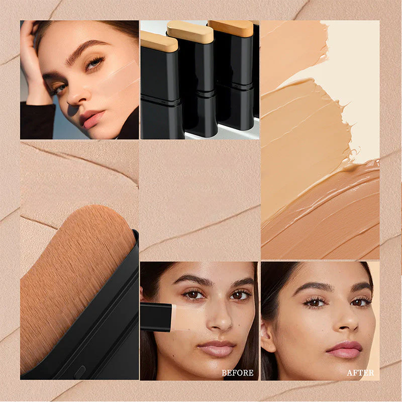 2-in-1 Foundation Stick with Brush - Image 5