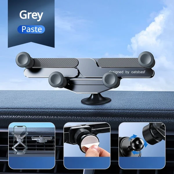 Invisible Rotatable Air Vent Mount Car Phone Holder - Image 11