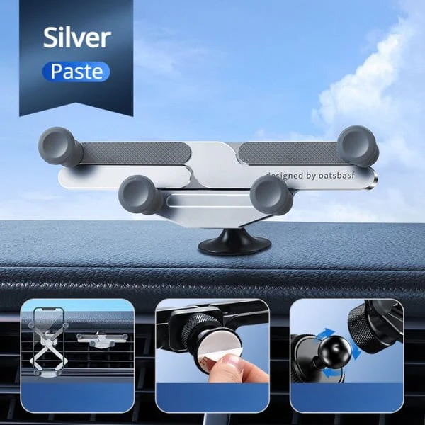 Invisible Rotatable Air Vent Mount Car Phone Holder - Image 9