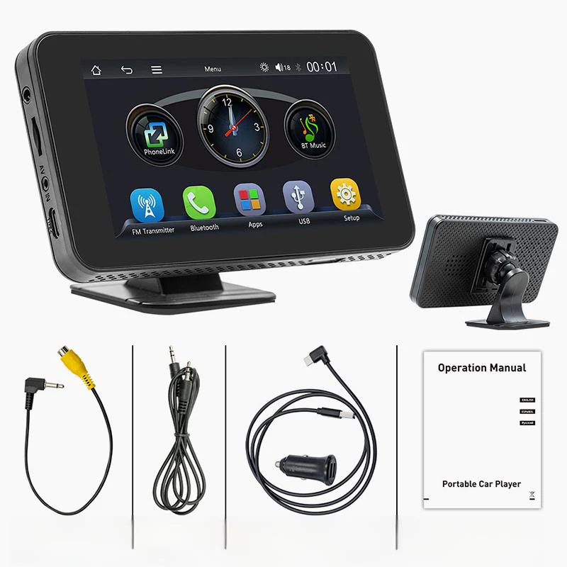 4.7-inch Multimedia Car Player with HD Touch Screen - Image 2