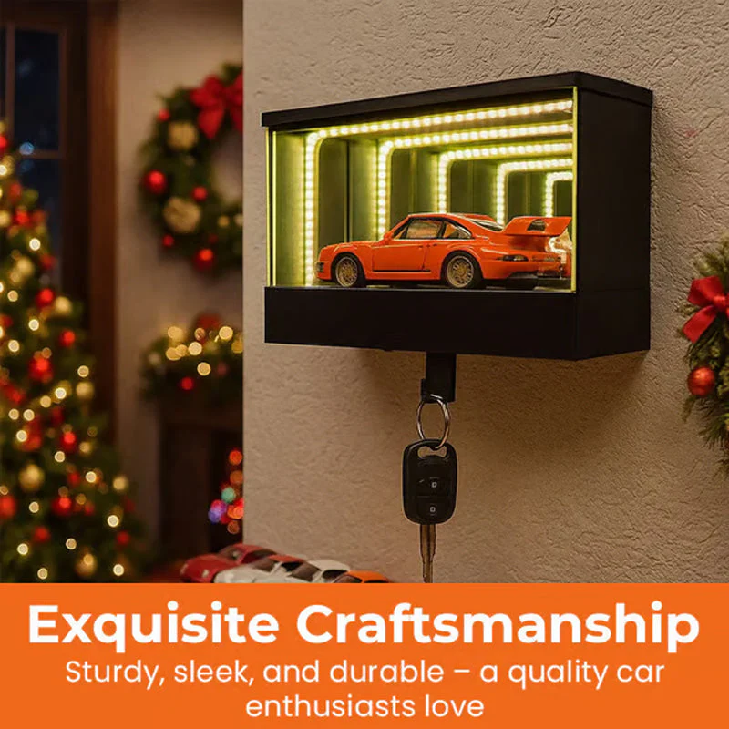 🔥Black Friday Mega Deal – 49% off!🔥Infinity Mirror LED Garage Key Holder - Image 3