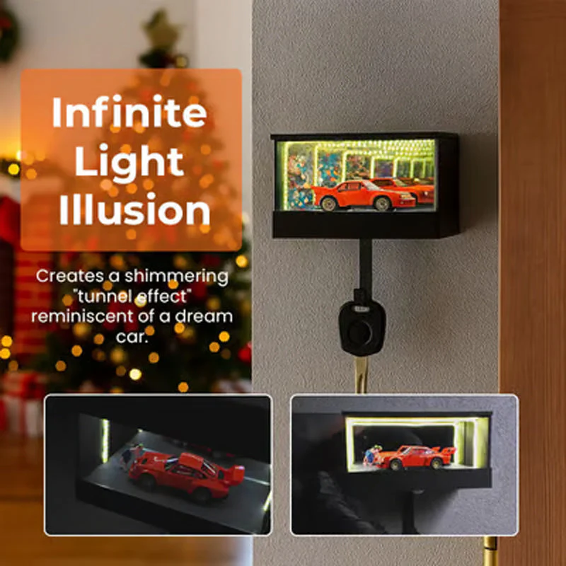 🔥Black Friday Mega Deal – 49% off!🔥Infinity Mirror LED Garage Key Holder - Image 6
