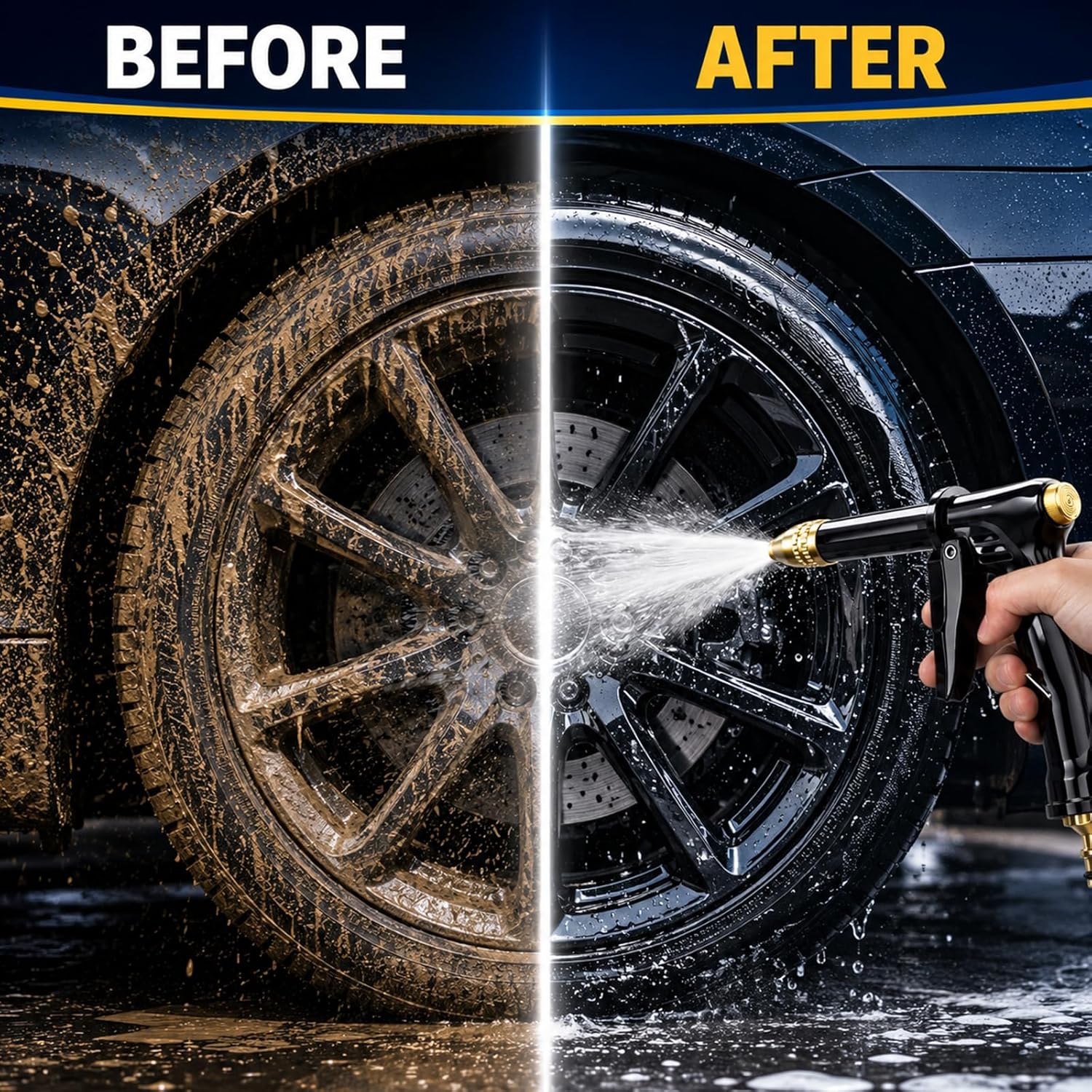 💦 LIMITED-TIME 50% OFF! ✨ High-Pressure Water Jet Gun – 2 Modes, Ergonomic, Leak-Proof 🧼 - Image 10