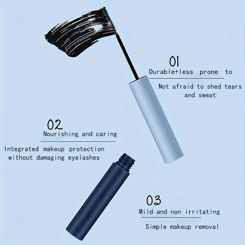 🔥LIMITED TIME 50% OFF! 💖 2.5mm Micro-Brush Mascara – 24H Waterproof, Lash-Lifting & Lengthening - Image 4