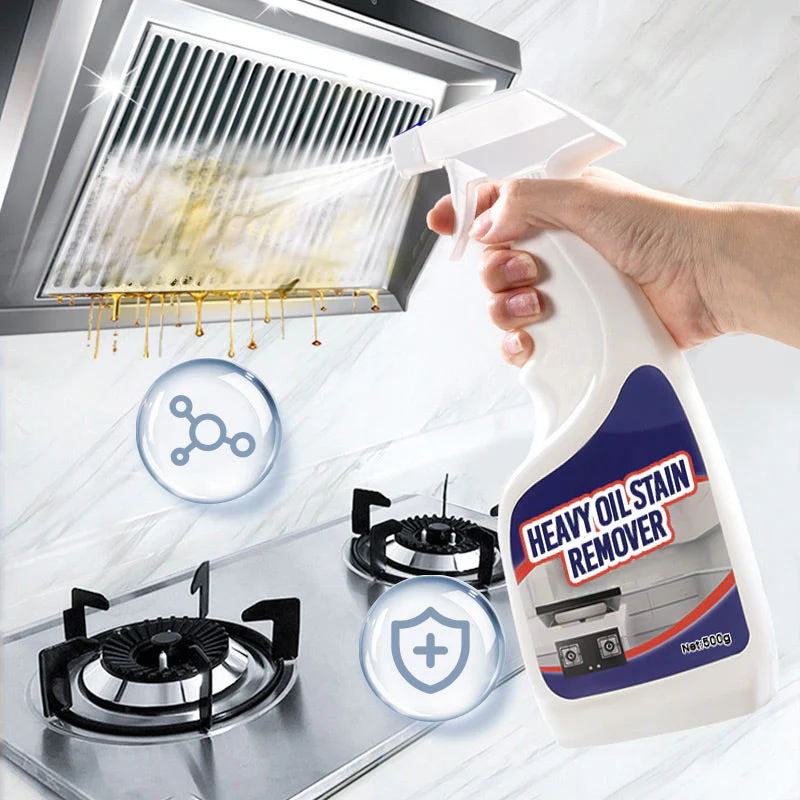 Foaming Heavy Oil Stain Remover Bubble Spray for Kitchen - Image 3
