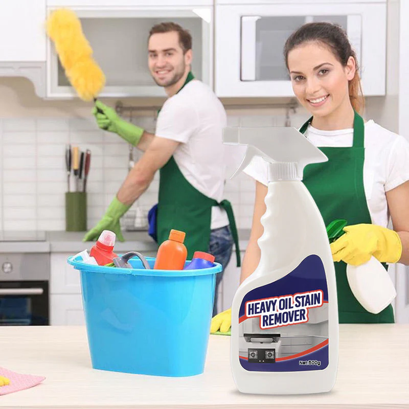 Foaming Heavy Oil Stain Remover Bubble Spray for Kitchen - Image 7