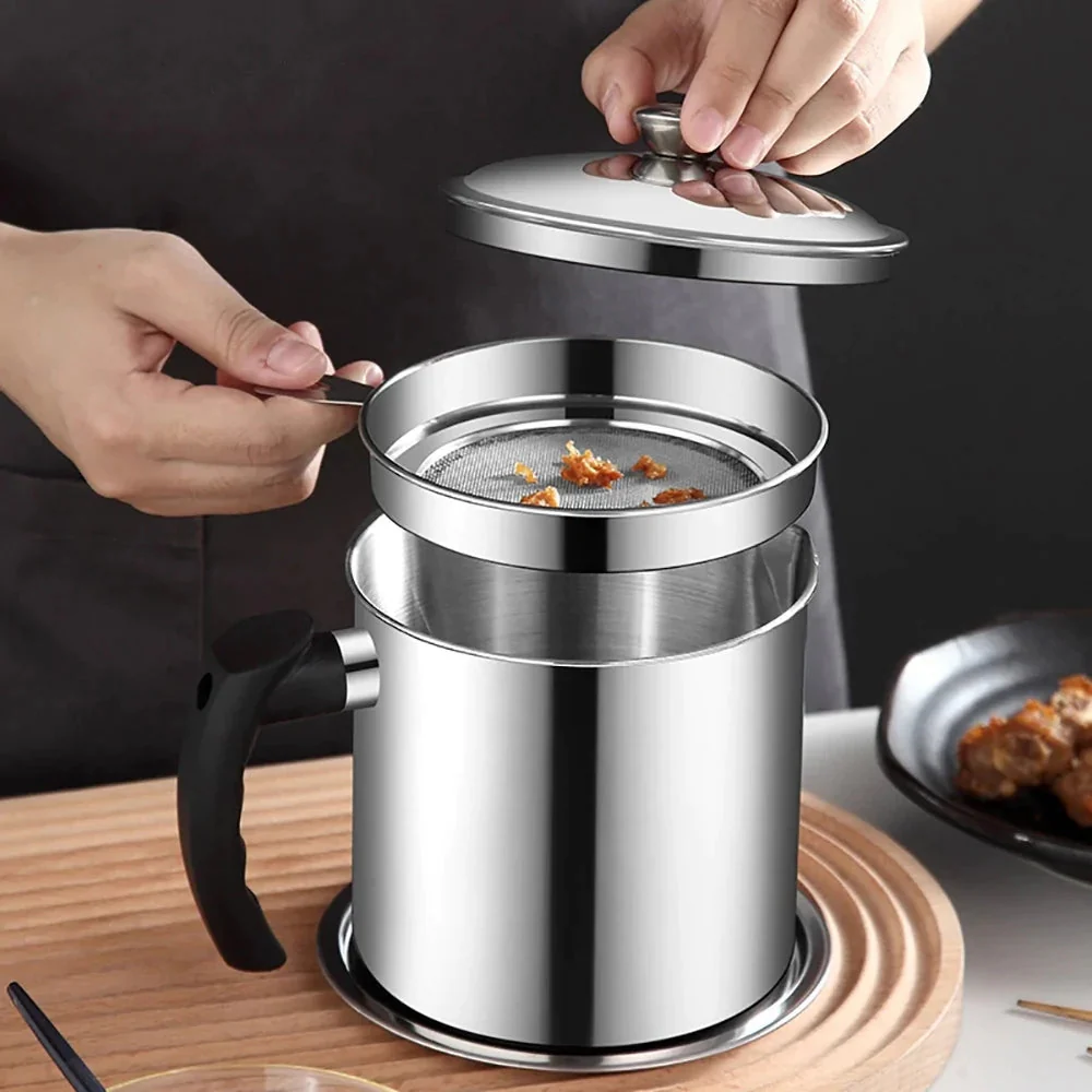 🎁Hot sale ✨ 304 Stainless Steel Kitchen Oil Jar 🌟 - Image 2