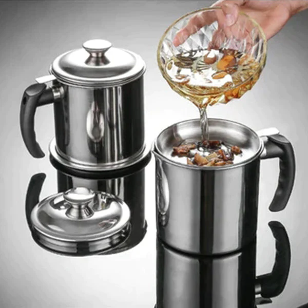 🎁Hot sale ✨ 304 Stainless Steel Kitchen Oil Jar 🌟 - Image 7