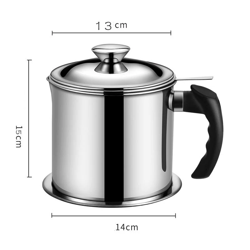 🎁Hot sale ✨ 304 Stainless Steel Kitchen Oil Jar 🌟 - Image 8