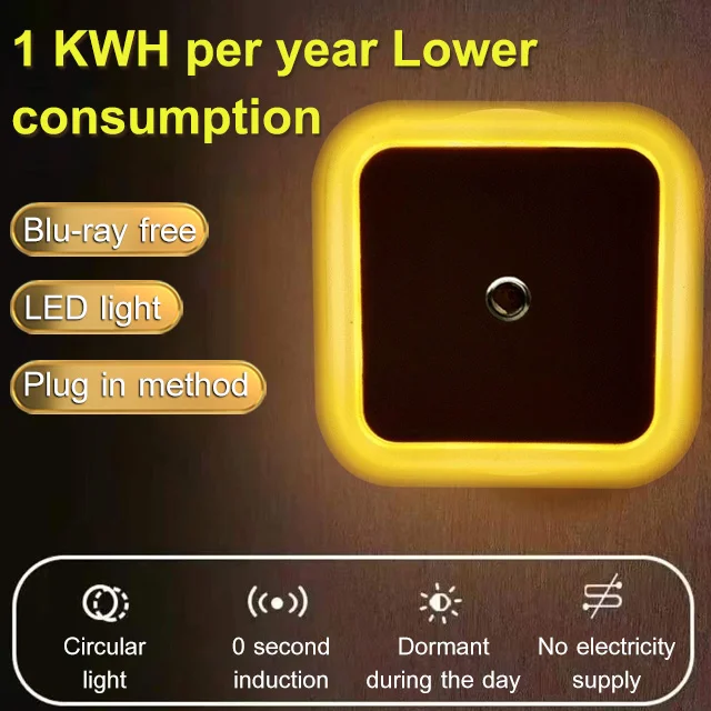LED Smart Light Control Sensor Energy-saving Lamp - Image 2