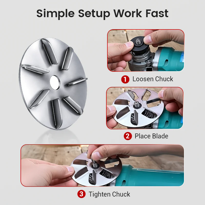 Labor-Saving Pig Hair Remover Scraper Disc - Image 8