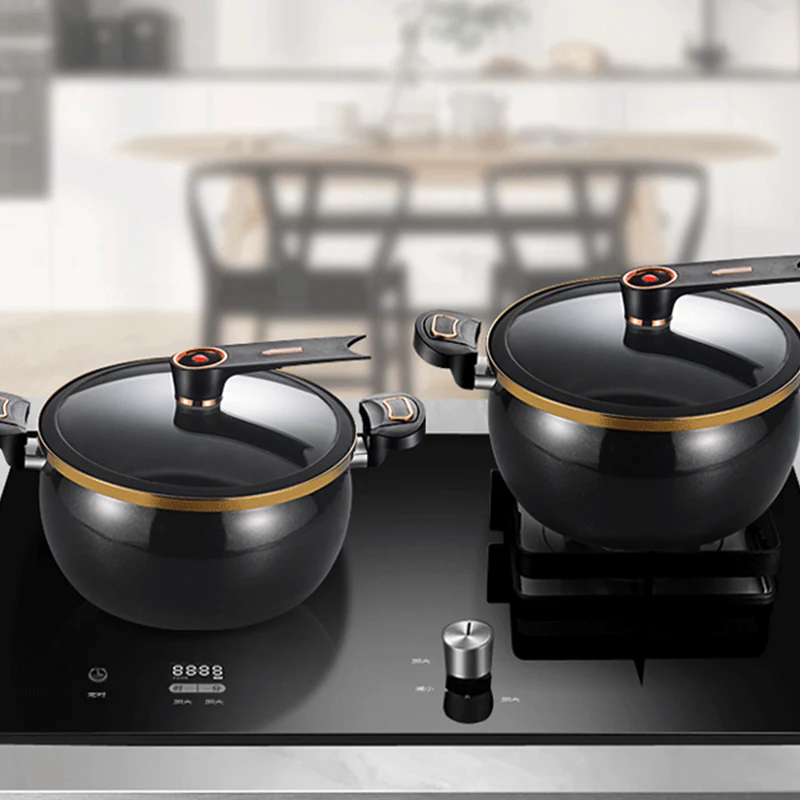 š„Limited Time Promotion 50% OFFš„Large Capacity Micro-Pressure Enamel Soup Pot - Image 8