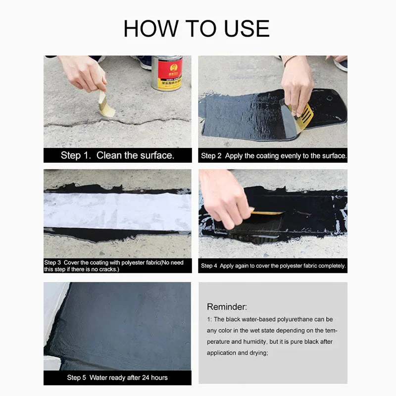 🍃✨🔰Polyurethane Waterproofing and leak repair Eco-friendly coating - Image 8