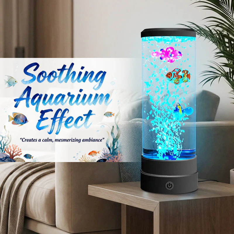 LED Bubble Fish Aquarium Lamp - Image 2