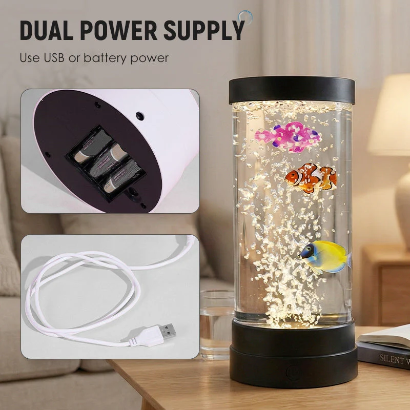 LED Bubble Fish Aquarium Lamp - Image 3