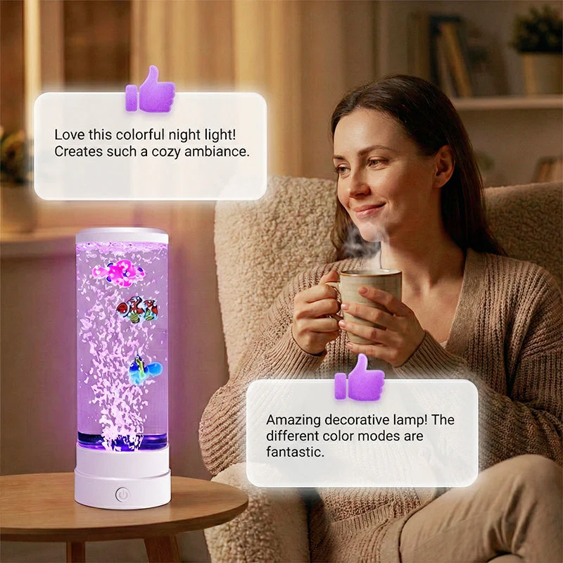 LED Bubble Fish Aquarium Lamp - Image 7