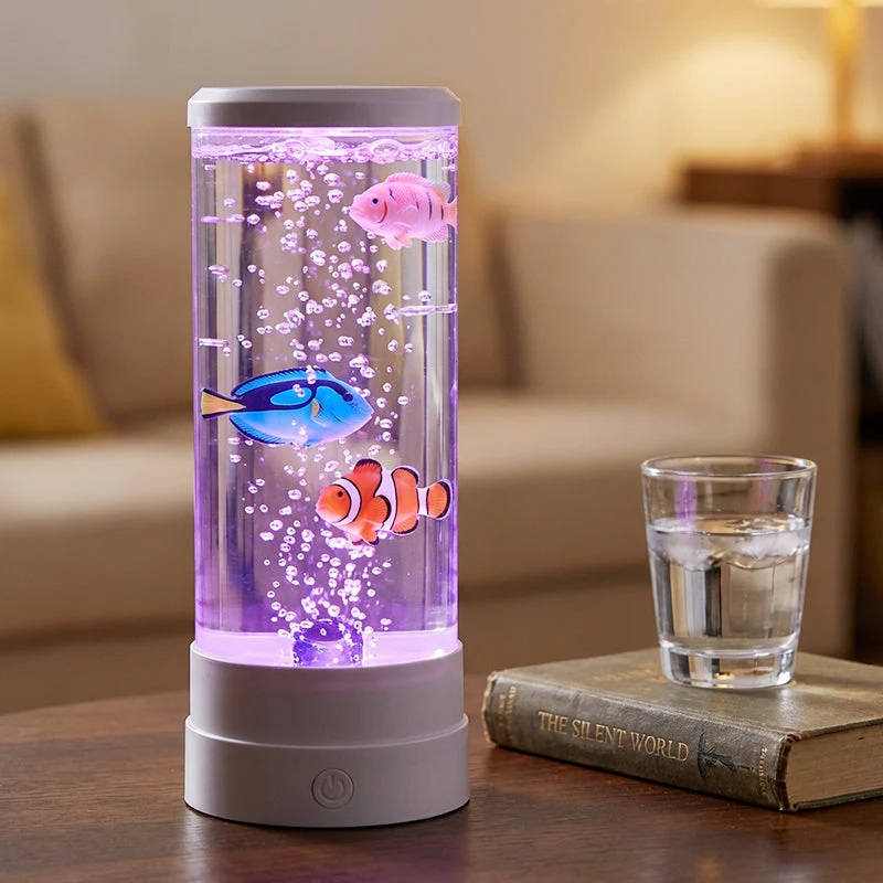 LED Bubble Fish Aquarium Lamp - Image 9