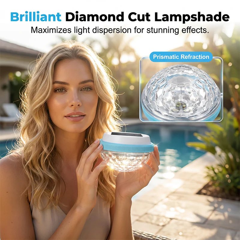 📉 Prices Dropped! Grab It Before It’s Gone 🏃‍♂️LED Solar Floating Pool Light - Image 4
