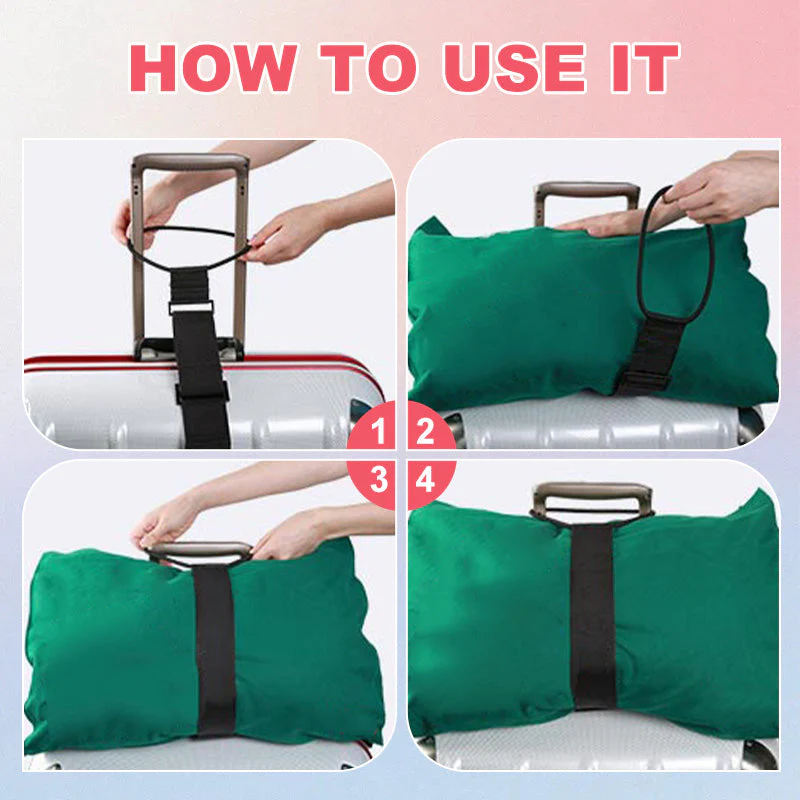 ⏳Time-Limited Special⏰Hands-Free Luggage Strap – Elastic, Secure, Lightweight Travel Essential 🛫 - Image 5