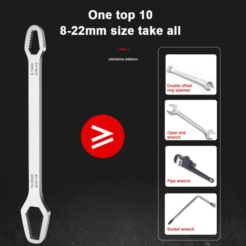 🌈🔧 8-22mm Universal Wrench Receive a FREE 3-17mm Universal Wrench!🔧 - Image 3