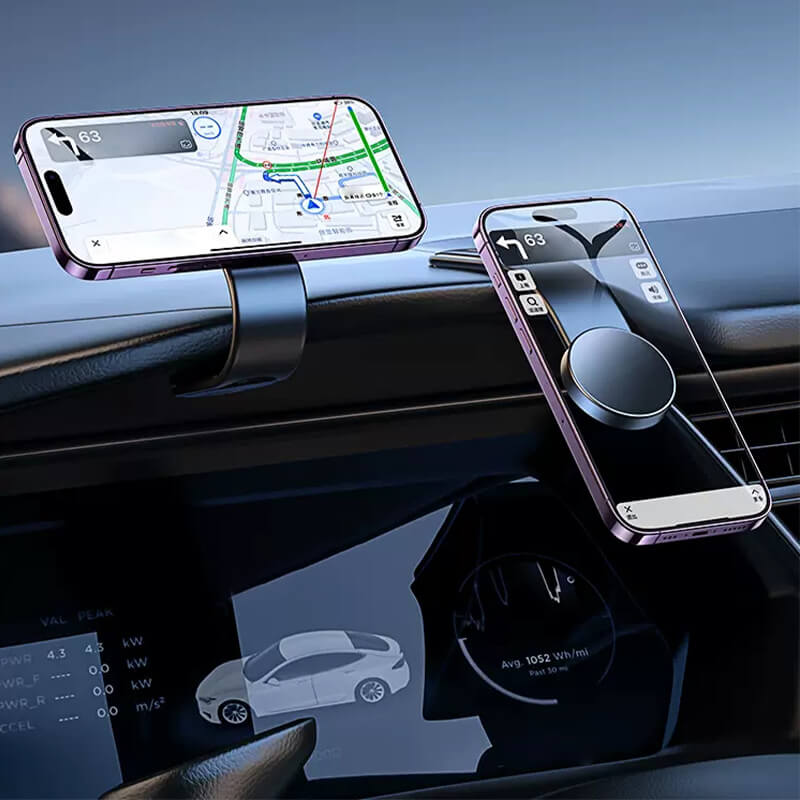 Magnetic suction car phone holder - Image 4