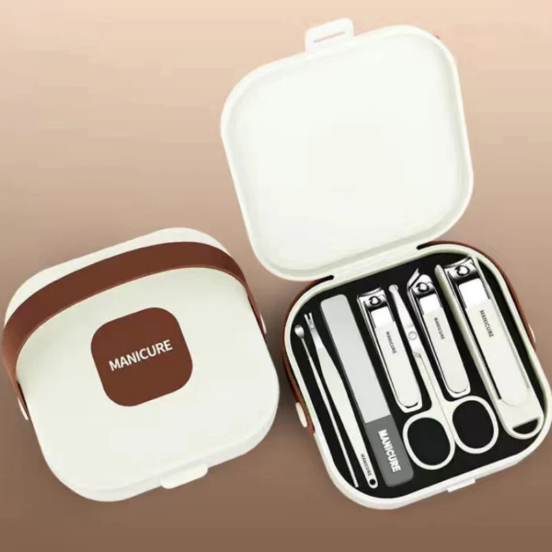 🔥Hot Sale(50% OFF)🔥Splash-Proof Portable 7-PCS Nail Clipper Manicure Set - Image 2