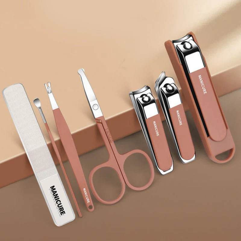 🔥Hot Sale(50% OFF)🔥Splash-Proof Portable 7-PCS Nail Clipper Manicure Set - Image 3