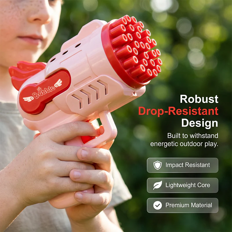 Automatic Bubble Gun with LED Lights - Image 5