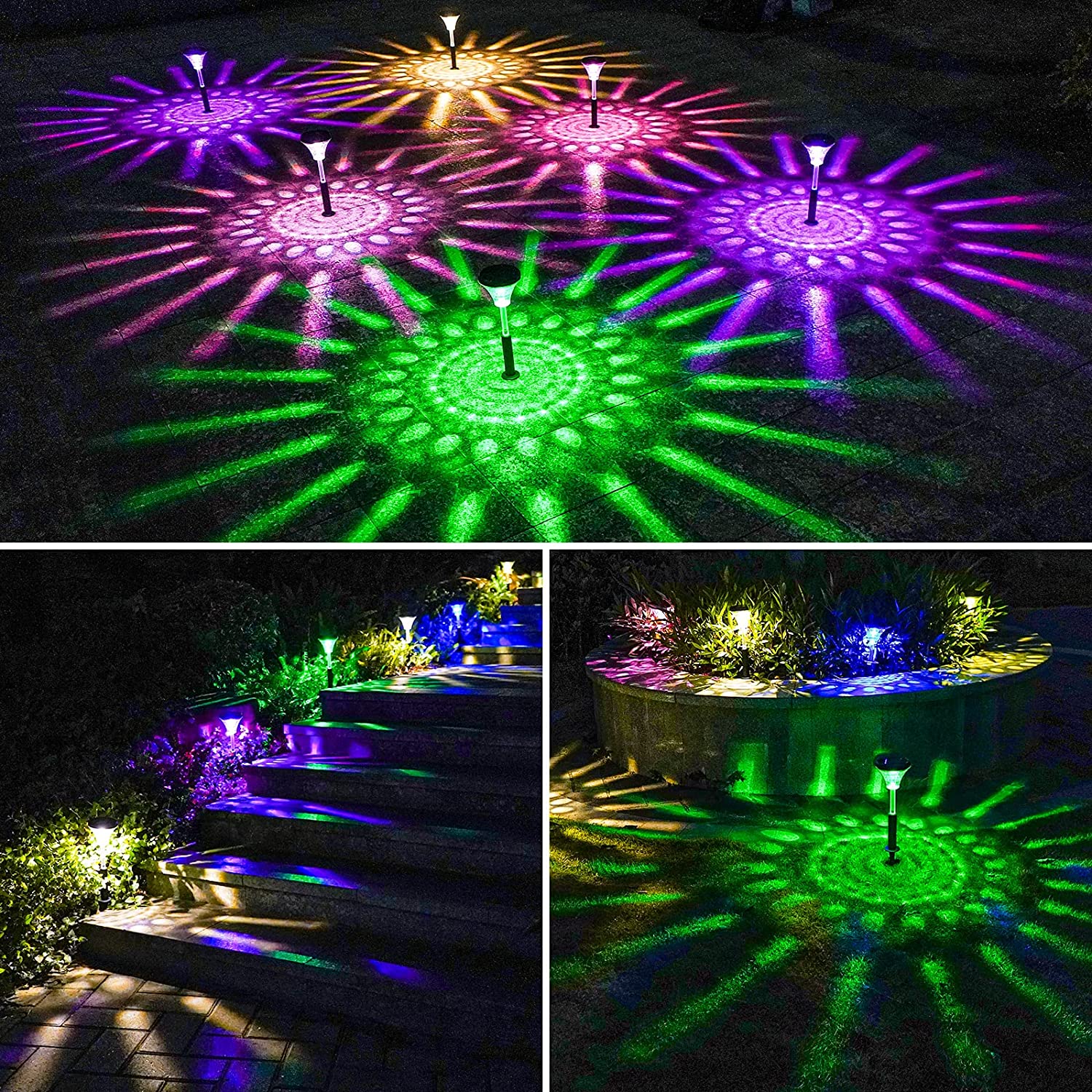 Decorative solar lights for use in the garden or along outdoor paths - Image 3