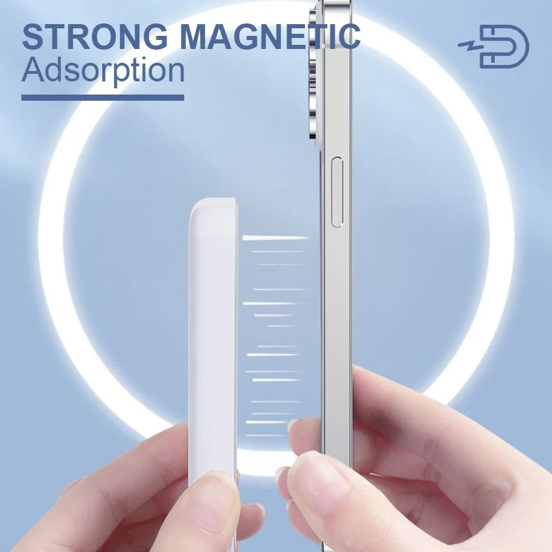 📢📢50% OFF !! ⏰15W Fast Charge Portable Wireless Magnetic Power Bank - Image 3