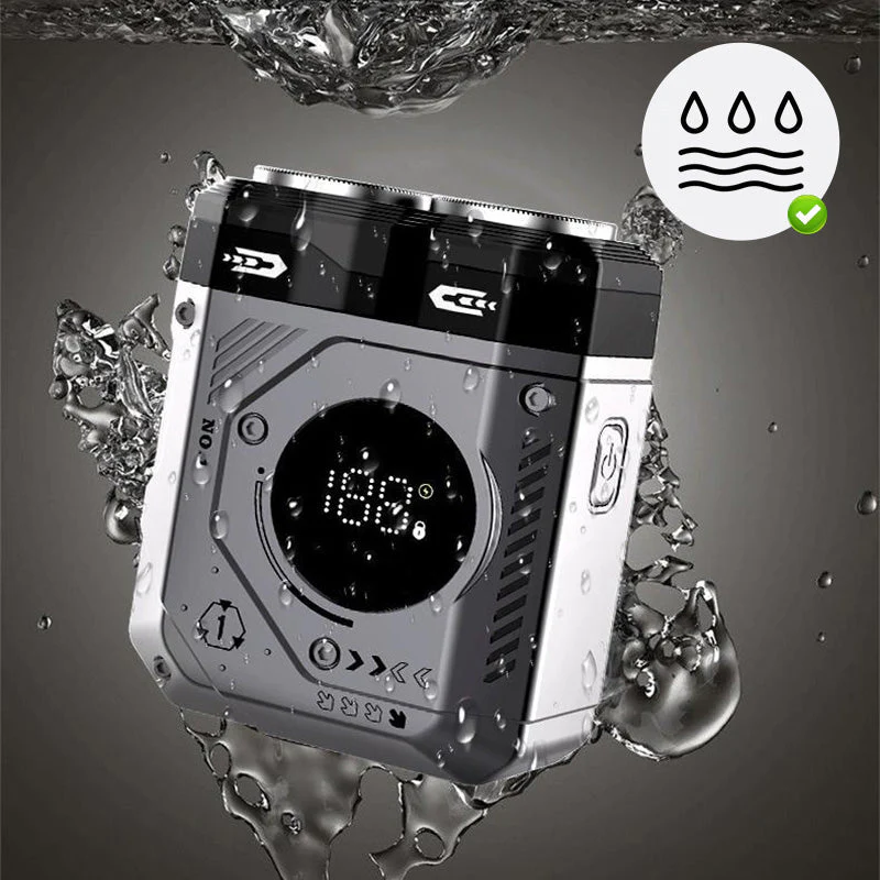 ⏰Limited-time offer 49% OFF🔥2025 New 💥 Men's Portable Dual-Blade Washable Shaver - Image 3