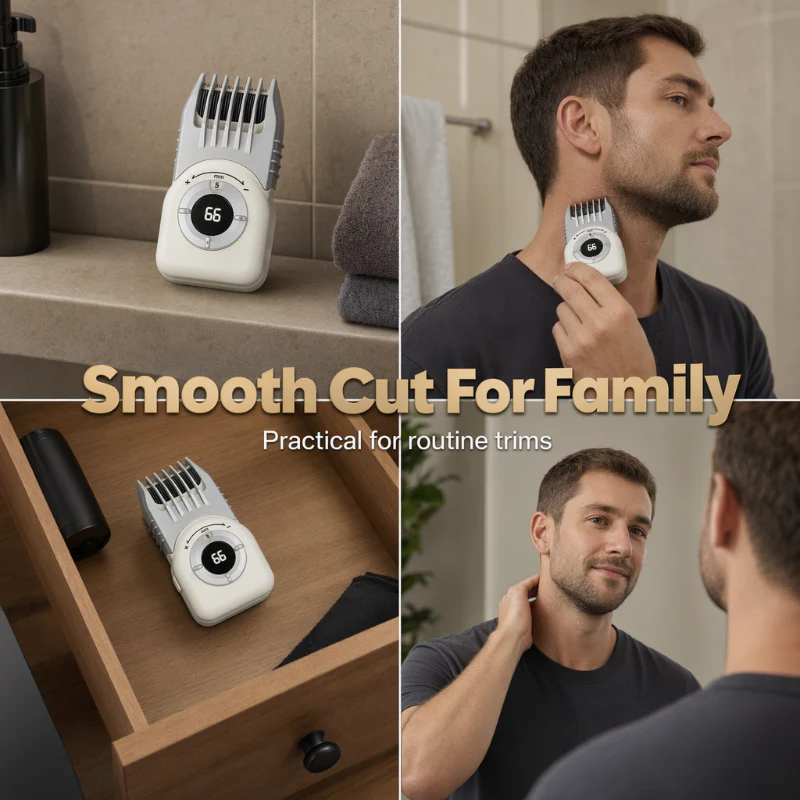 Men's Cordless Electric Hair Trimmer - Image 4
