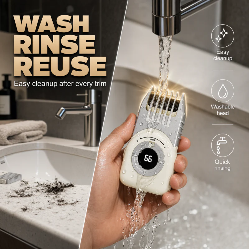 Men's Cordless Electric Hair Trimmer - Image 6