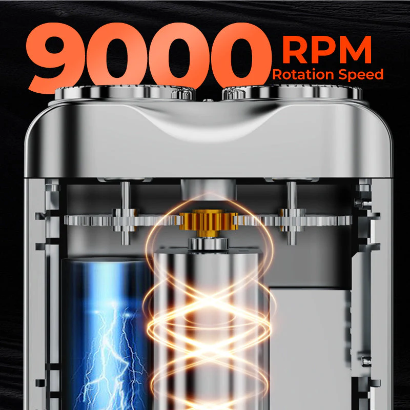Men's Portable Mini Rotary Electric Shaver - Image 3