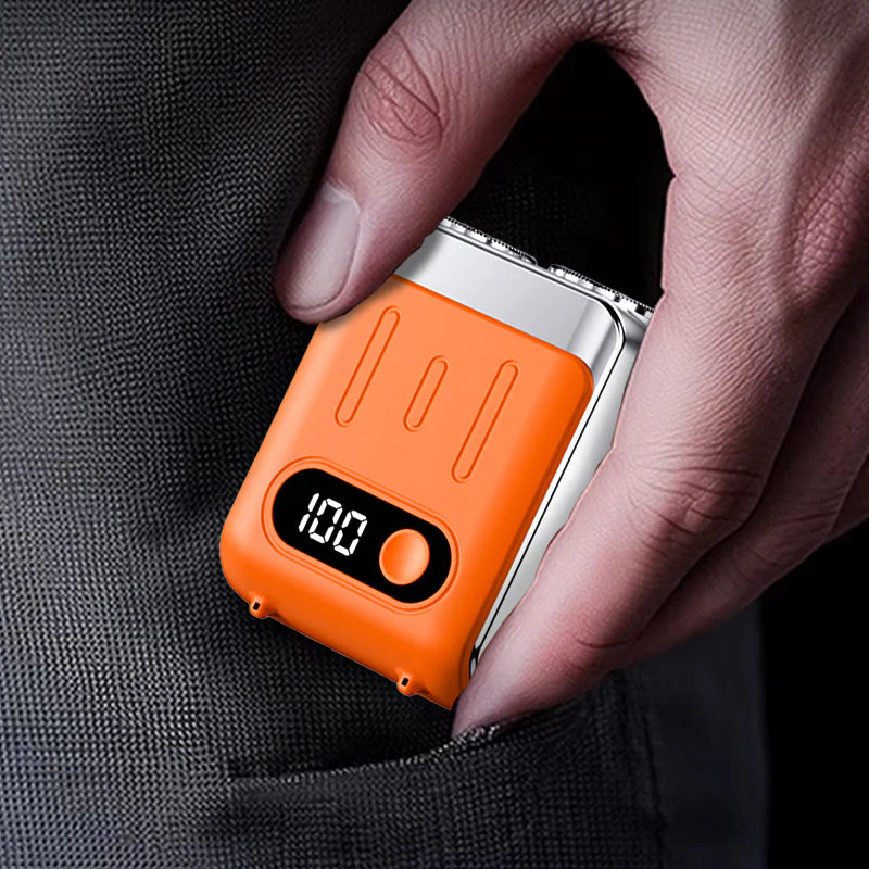 Men's Portable Mini Rotary Electric Shaver - Image 7
